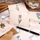 thumbnail image 3 of Tarjeta de felicitación creativa y bonita de piel de vaca Retro, tarjeta de felicitación sencilla con flores y plantas, tarjeta de agradecimiento avanzada para el Día de San Valentín y Acción de, 3 of 6