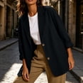 thumbnail image 6 of CHGBMOK Blazers for Women Business Casual Long Sleeve Suit Jacket Lapel Button Down Suit Jacket with Pockets, 6 of 9