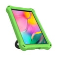 thumbnail image 3 of Dteck Case for Samsung Tab A 8.0 SM-T290/T295 2019, Kids Friendly EVA Foldable Kickstand Shoulder & Handle Strap 360 Degree Rotayable Hand-full Ring Shockproof Anti-drop Lightweight Case, Green, 3 of 14