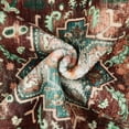 thumbnail image 3 of 2'x8' Runner Rugs, Yamaziot Washable Brown Rug Runner with Rubber Backing, Non Slip Vintage Carpet Floor Mat Accent Rug for Hallway Bedroom Kitchen Laundry, 3 of 9