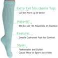 thumbnail image 3 of Mint Color Cotton Slouch Socks Shoe Size 5 to 10, 3 of 3
