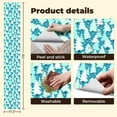 thumbnail image 4 of Peel and Stick Wallpaper Contact Paper Christmas trees blue forest Self Adhesive and Removable 17.7in x 118in, 4 of 8
