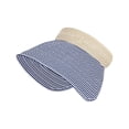 thumbnail image 4 of SRZYMJ Women Summer Sun Hat Foldable Large Brim Canvas Visor Quick Dry Beach Outdoor UV Protection Cap, 4 of 4