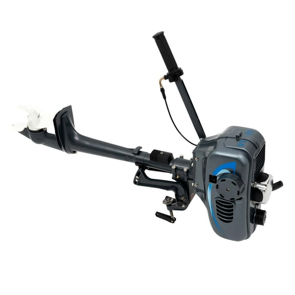 3.5HP 2 Stroke Outboard Motor Fishing Boat Engine Motor Water Cooling Short Shaft