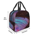 thumbnail image 3 of Sikiie Wings Of A Butterfly Lunch Bag for Women & Men Adult Insulated Lunch Box, Food Lunch Containers Lunch Tote Bags for Work, Travel, Outdoor, 3 of 8