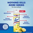 thumbnail image 3 of Lysol® Disinfectant Spray, Sanitizing and Antibacterial Spray, Lemon, 19 oz, Pack of 2, 3 of 8
