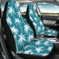 thumbnail image 3 of Yuyamidu Coconut Tree Car Seat Covers Hawaii Auto Seat Covers Front Seats Only Easy to Install and Clean Automotive Accessories Universal Fit for Most Vehicle, 3 of 7