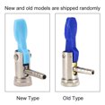 thumbnail image 1 of Gupbes Inflator Valve, Iron Space-Saving Nickel Plating Flexible Air Line Connections, For Motorcycles Electric Vehicle, 1 of 8
