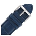 thumbnail image 3 of Hadley-Roma Men's MSM898RF-220 22mm Blue Alligator Grain Leather WatchStrap, 3 of 4
