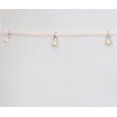 thumbnail image 3 of eVogues Plus Size Pearl Detail Faux Leather Waist String Belt White, 3 of 5