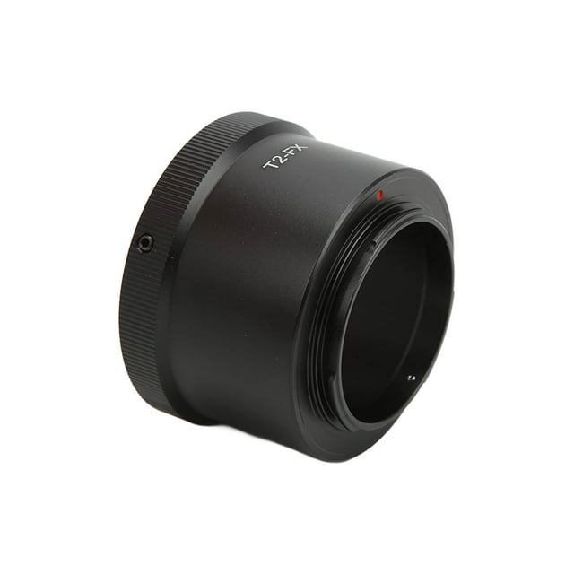Gupbes T2 Mount Adapter Ring,T2‑FX Metal Adapter Ring,Aluminum Alloy T2‑FX Adapter Ring For T2 Mount Lens To For Fuji FX Mount Camera Adapter Ring