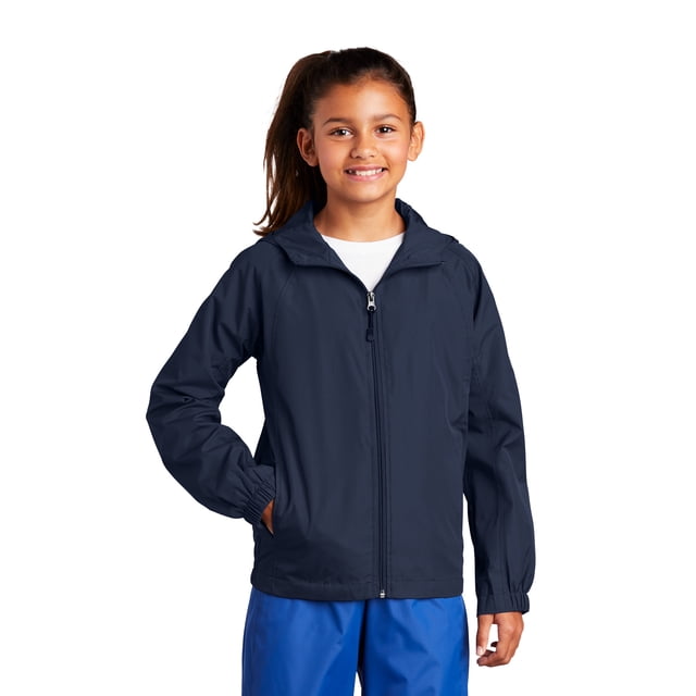 Chaqueta raglán con capucha Sport-Tek® para jóvenes. YST73 deporte-tek YST73