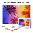 thumbnail image 6 of Kll Palm Trees At Sunset - 300 Piece Jigsaw Puzzle For Adult And Teenagers Family Educational Game Toys 300pcs, 6 of 9