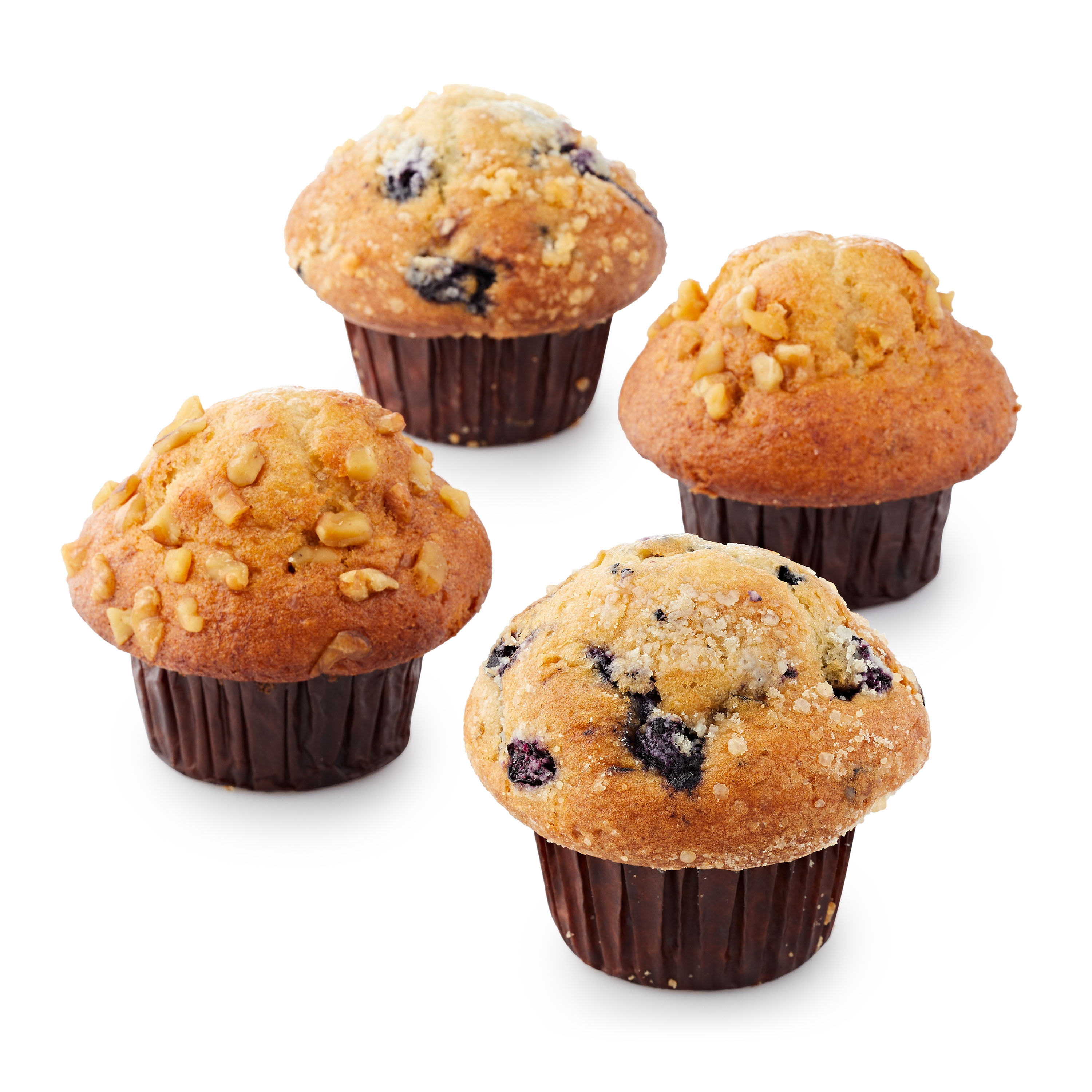 Marketside Blueberry & Banana Nut Muffin Variety Pack, 14 oz, 4 Count