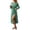 Celadon Green, variant on Women Kimono Robes Full Length Knit Bathrobe Lightweight Soft Sleepwear V-neck Casual Ladies Loungewear