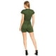 thumbnail image 3 of Jumpsuit Mujer Cruzado Short Escote Profundo Olivo Casual verde G Incógnita 330675, 3 of 5