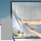 thumbnail image 5 of Persiana de rodillos para ventanas opacas, ventosa de aluminio aislante que bloquea el sol, sin taladro, bloqueo de luz reflectante por calor para viajes en una autocaravana en la oficina en casa, 5 of 6