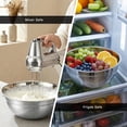 thumbnail image 5 of Mixing Bowls with Airtight Lid, 7 Piece Stainless Steel Nesting Bowls for Space Saving Storage, Perfect for Cooking, Baking, Prepping & Food Storage, 5 of 6
