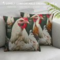 thumbnail image 3 of Chilfamy Chickens Throw Pillow Covers for Bedroom Sofa Decorative, Aesthetic Cushion Case - 1PC 24x24in, 3 of 5