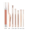 thumbnail image 3 of Electric Ear Wax Removal Cleaning Kit for Kids Adults with LED Light Stainless Steel Earwax Spoon Kit with Storage Case, 3 of 7