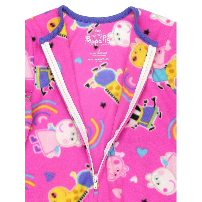 Peppa pig pajamas walmart sale