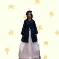 thumbnail image 2 of abrigo de niña, Maga boutique,talla8, color marino, una pieza, con boina, forro completo, detalle de moños,, 2 of 4