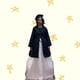 thumbnail image 2 of abrigo de niña, Maga boutique,talla10, color marino, una pieza, con boina, forro completo, detalle de moños,, 2 of 4