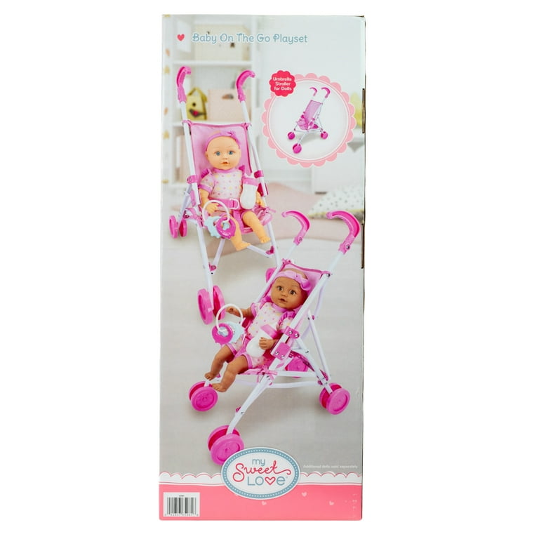 My doll on the go stroller 2025