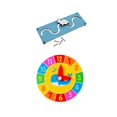 thumbnail image 2 of Juego de Estimulación Sensorial con 2 Piezas, Juguetes Educativos para Niños Pequeños, 2 of 9