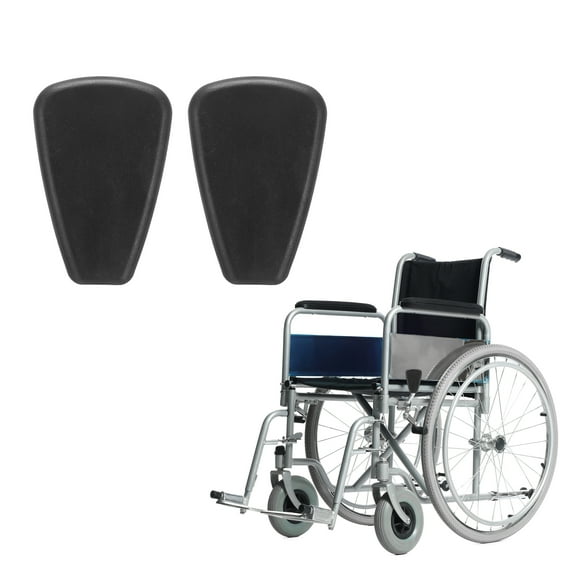 2 Pack Wheelchair Brake Handle Covers for 8mm Hole Dia Round Wheel Lock Grips, 2.44" x 1.61" x 0.55" Brake Grip Cover