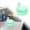 Green, variant on Liulin Dish Soap Dispenser, 2-in-1 Kitchen Soap Dispenser with Sponge Holder, Space Saving Dishwashing Soap Dispenser for Kitchen Sink Countertop Bathroom Counter Organizer and Storage, White