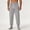 Gray, variant on FengLS Mens Loose Pants Lightweight Mesh Quick Dry Sweatpants Drawstring Waist Casual Oversized Trousers with Elastic Cuffed