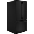 thumbnail image 3 of GE APPLIANCES GNE25JGKBB french door freestanding refrigerator, 3 of 5