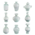 thumbnail image 1 of 9 botellas de porcelana de simulación antigua con micropaisajes, decoración para casa de muñecas, minibotellas con flores, modelos antiguos de botellas, estilo mixto, 1 of 8