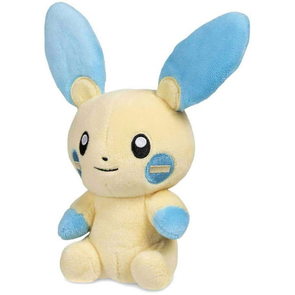 Pokemon Center: Sitting Cuties: Minun Plush # 312 - Generation 3 - 6 In