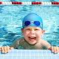 thumbnail image 3 of ipow Pack of 2 Kids Swim Caps, Waterproof Silicone Bathing Caps, Swim Hats for Toddlers/Girls/Boys Aged 2-8, 3 of 7
