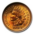thumbnail image 2 of 1904 Indian Head Cent MS-65 NGC (Red), 2 of 3