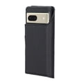 thumbnail image 2 of Bayelon Google Pixel 7 Pro Case, Full Grain Leather Wallet Case, Detachable Magnetic Flip Cover with Card Slots, Kickstand, Case for Google Pixel 7 Pro Compatible with Wireless Charge (Floater Black), 2 of 8