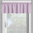thumbnail image 2 of Ambesonne Victorian Valance Pack of 2, Floral Lavender Bloom, 42"X12", Fuchsia, 2 of 5