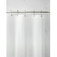 thumbnail image 4 of Frosted Heavyweight PEVA Shower Liner with 2 Adhesive Clips, 70" x 72", Better Homes & Gardens, 4 of 5