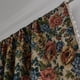 thumbnail image 4 of Cortinas de cocina con borlas de jacquard, cortinas de estilo rústico con ventana salediza y semiopacas, 4 of 5