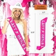 thumbnail image 2 of Last Rodeo Bachelorette Sash Western Cowgirl Bachelorette Party Decoration Cowgirl Nashville Bachelorette Bride Sash for Bridal Shower, Western Theme Party, Cowgirl Bachelorette Party Decorations, 2 of 7