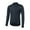 Dark Blue, variant on Men's Full Zipper Long Sleeves Cycling Breathable MTB Bike Shirt for Riding Comfort Performance