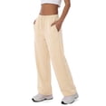 thumbnail image 3 of Sundazz Wide leg Sweatpants Women Baggy Sweat Pants Drawstring Casual Workout Pants with Pockets,Apricot,XL, 3 of 8