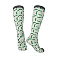 thumbnail image 5 of Lsque Cartoon Crocodile Printed Crew Socks Men's Women's LightWeight Thin Casual Calf Socks ,Knee High Socks,Cotton Socks, 5 of 9
