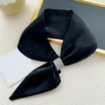 thumbnail image 4 of XMMSWDLA Fashion Scarves Small Ear Socket Cross Small Silk Scarf Feminine Binding Bag Hair Band Decorative Scarf, 4 of 4