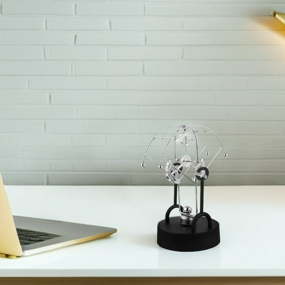 WHAMVOX Creative Perpetual Motion Machine For Office Desk Ornaments Decorations Balancing Physical Toy For Adults And Kids