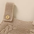 thumbnail image 5 of SHTXOZHI Newborn Infant Baby Boy Girl Clothes Sleeveless Knit Romper Toddler Cute Jumpsuit, 5 of 7