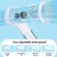 thumbnail image 2 of 4 - Speed Handheld Misting Fan | 800mAh, Portable Mini & Multi - Purpose – Women, Home/Office/Travel, 2 of 6
