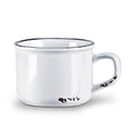 thumbnail image 1 of Set of 2 Enamel Look Cappuccino Mug, 1 of 1